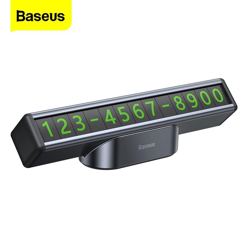 Bảng ghi số điện thoại trên ô tô Baseus