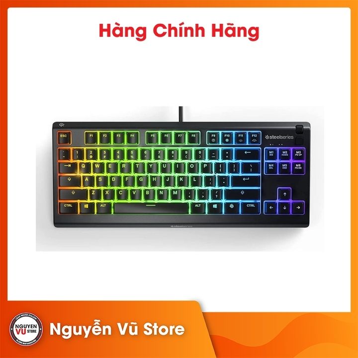 Bàn Phím Gaming Steelseries Apex 3 TKL RGB - Hàng Chính Hãng