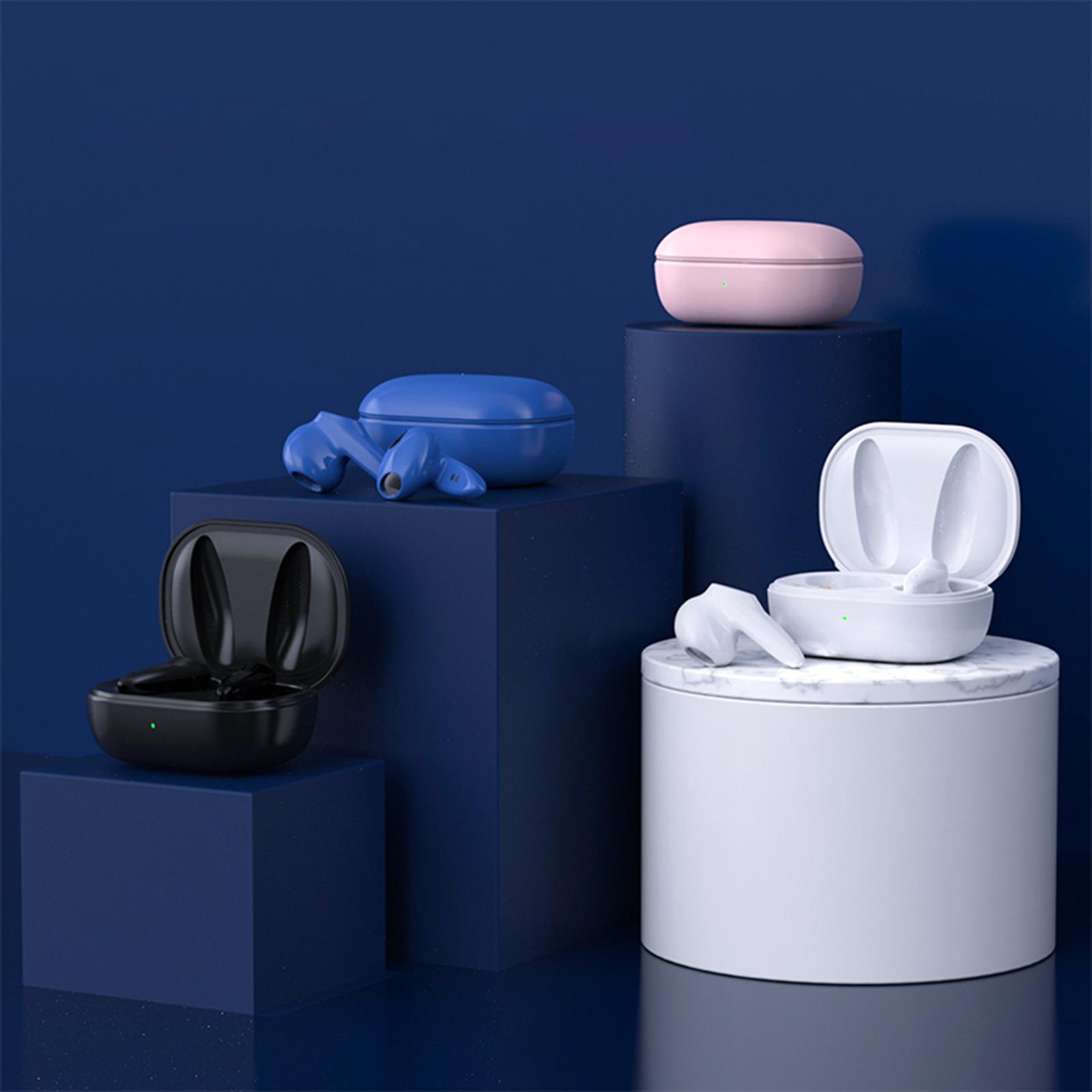 Bluetooth Buds Wireless Headphones for Sports Waterproof Black