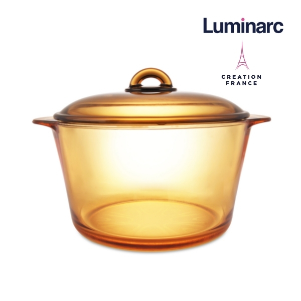 Nồi thủy tinh 5L Luminarc Amberline Granite (Bảo hành 10 năm)