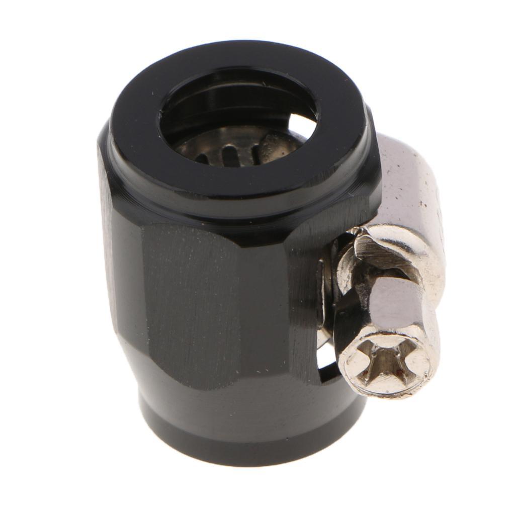 AN4 4AN -4 Car Fuel Hose Clamp Oil Line Fastener Finisher