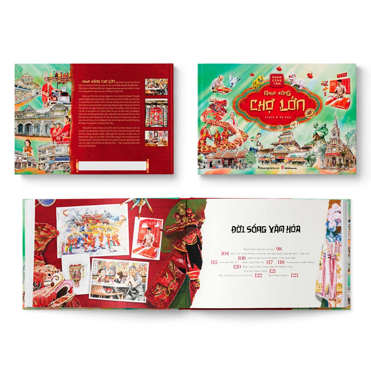 Sách Nhịp Sống Chợ Lớn: Tranh Và Ký Họa