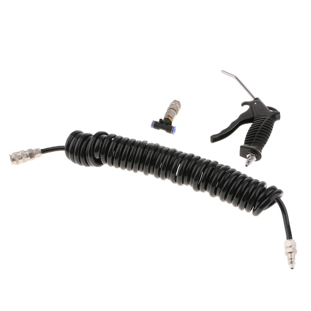 5 Meter Heavy Duty Air Duster Blow Gun Hose Nozzle Tool For Car Truck