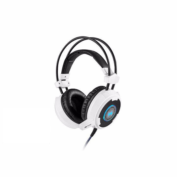 Tai nghe gaming WangMing Computer Headset WM8900L (trắng) - Hàng Nhập Khẩu