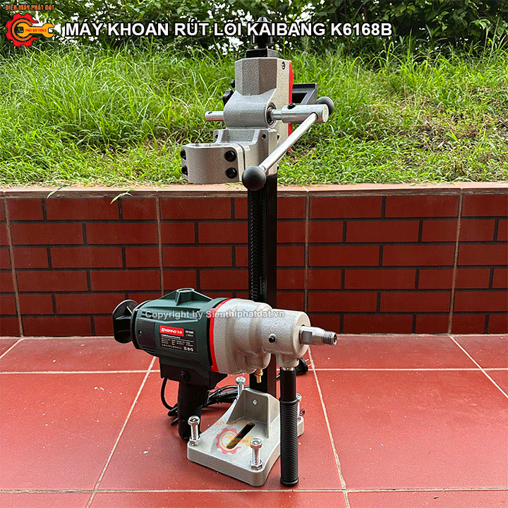 Máy Khoan Rút Lõi KAIBANG K6168B - Công Suất 2300W - Động Cơ Lõi Đồng