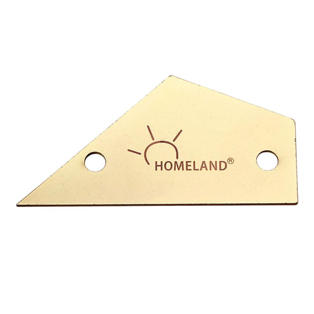 Fret Rocker Metal Fret  Guitar Luthier Tool  Accessory Golden