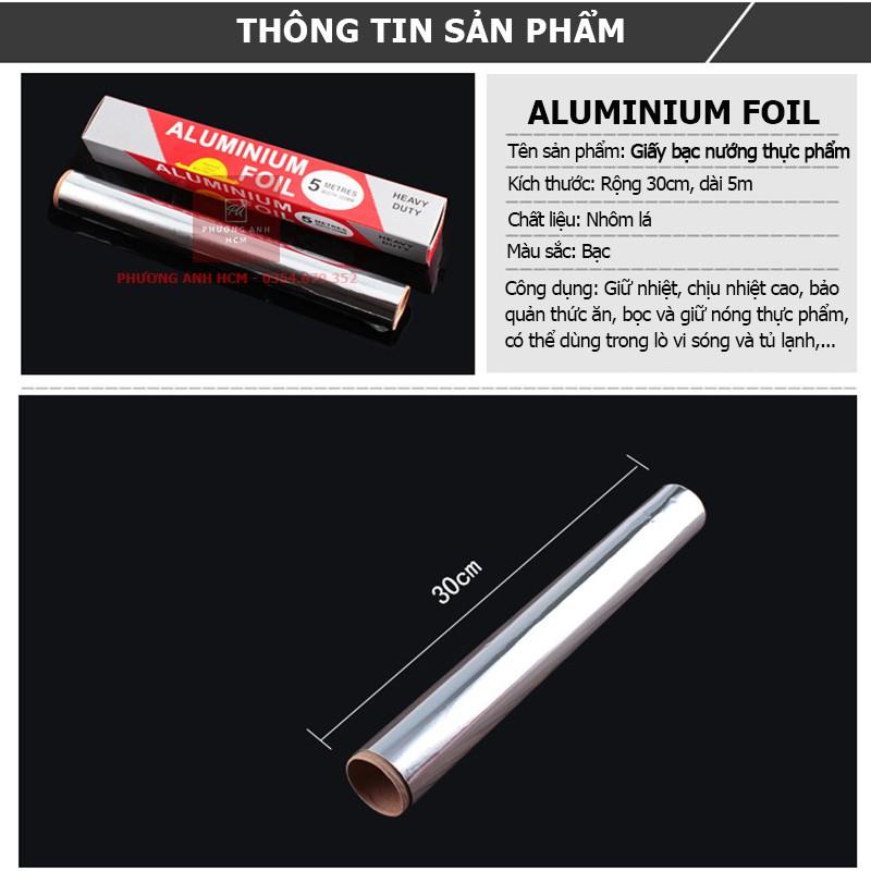 Giấy Bạc Nướng Thịt, Bánh, Đồ Ăn/ Giấy Bạc Bọc Thực Phẩm