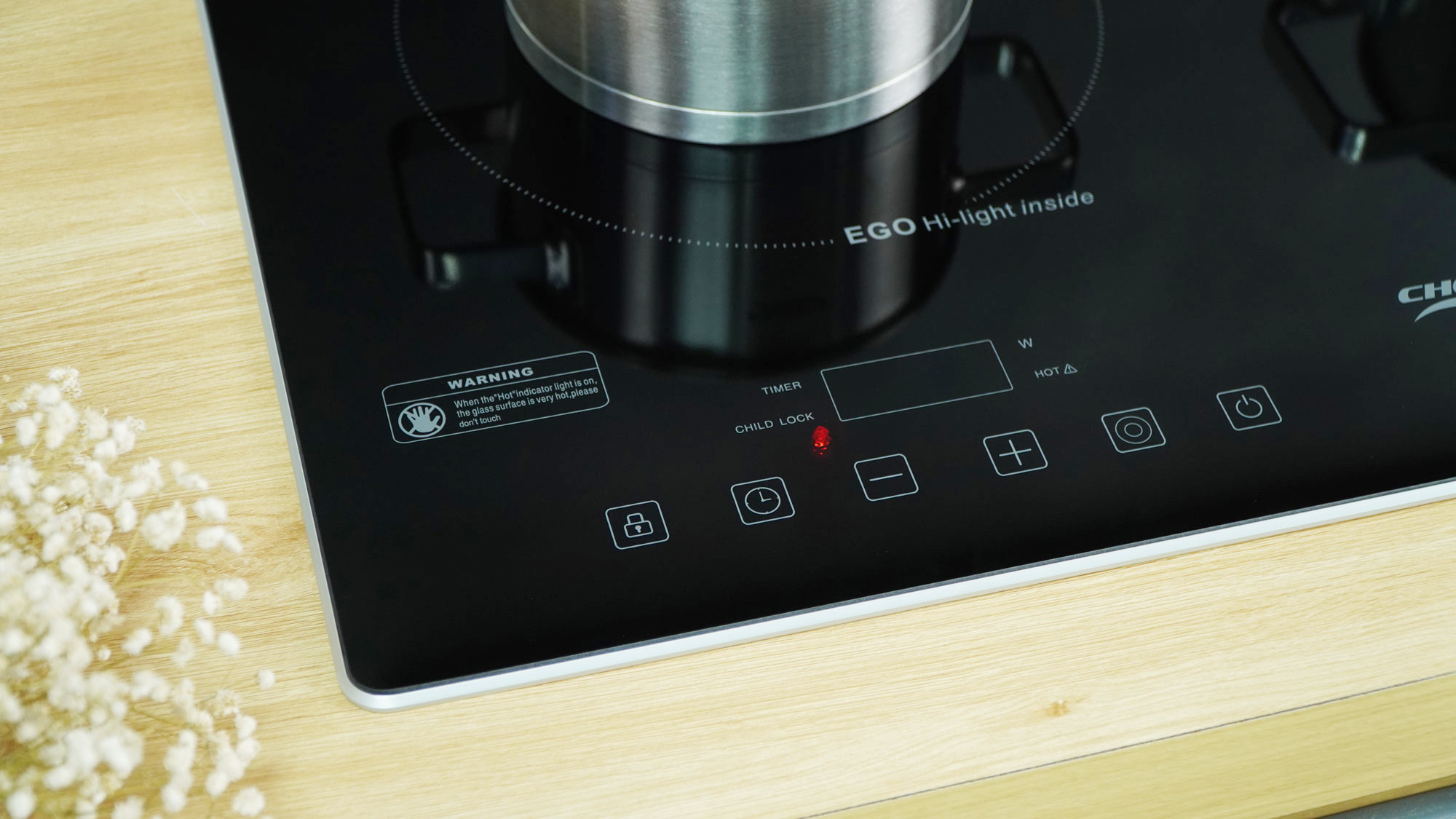 Bếp điện từ (1 từ 1 hồng ngoại) Chefs EH-MIX321 - HÀNG CHÍNH HÃNG