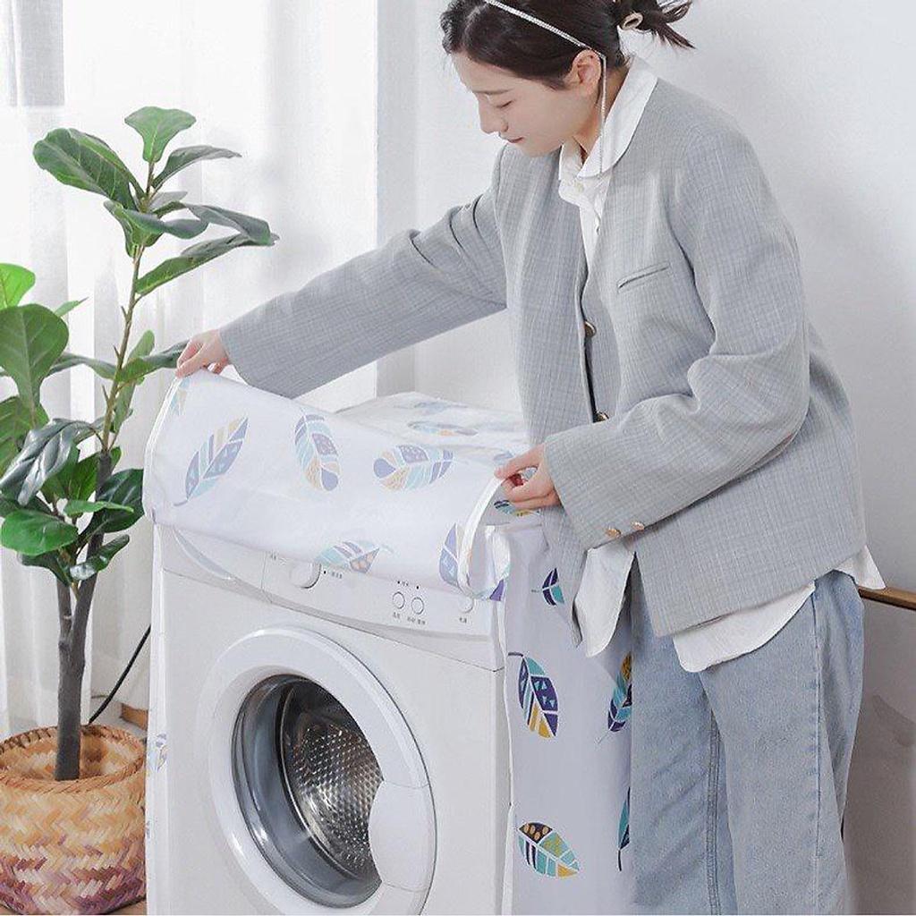 Bọc trùm máy giặt Nhựa Dẻo PVC Chống Thấm Dai Khó Rách