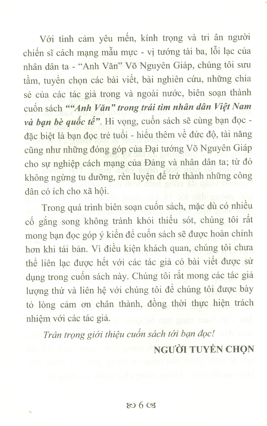 &quot;Anh Văn&quot; Trong Trái Tim Nhân Dân Việt Nam Và Bạn Bè Quốc Tế