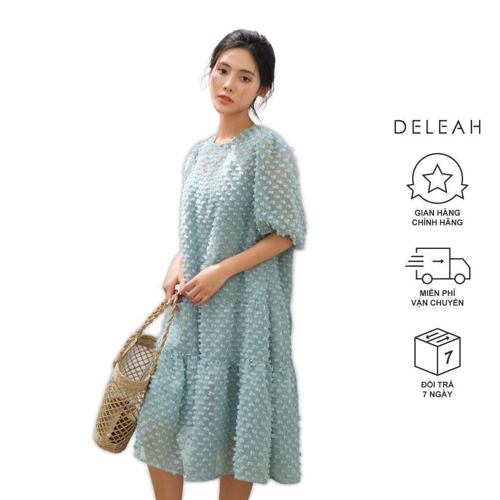 Đầm suông hai lớp De Leah