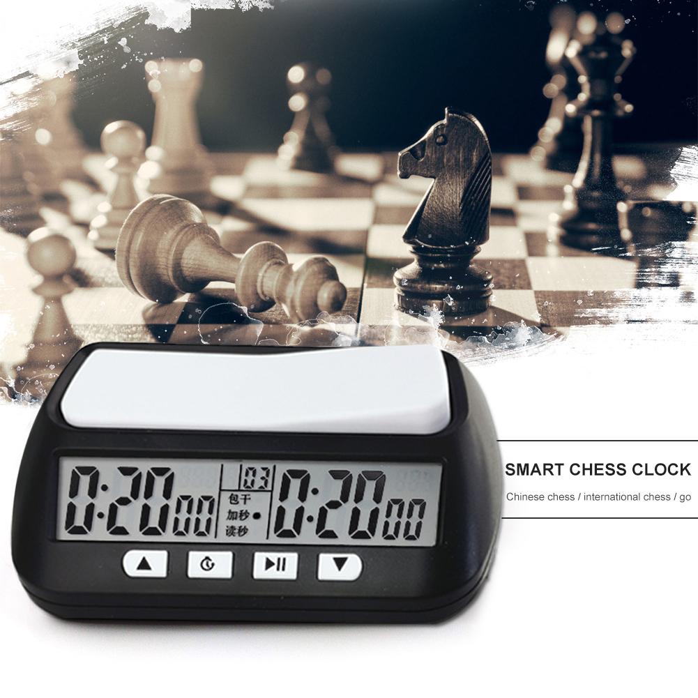 Đếm ngược kỹ thuật số di động chuyên nghiệp đồng hồ cờ vua hẹn giờ