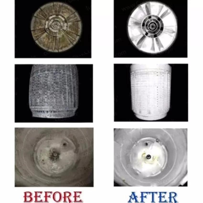 Gói bột tẩy vệ sinh lồng máy giặt 450g giúp máy giặt sạch sẽ hơn