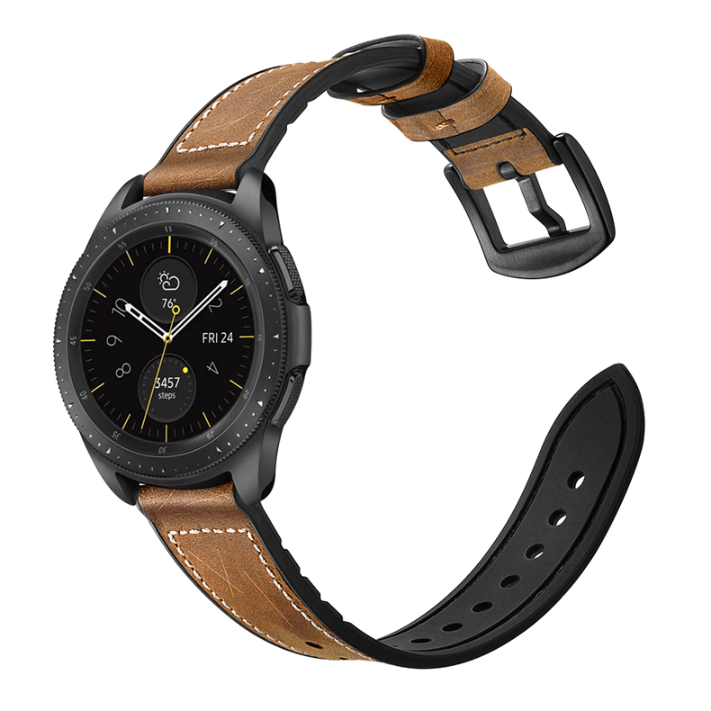 Dây da Hybrid cho Galaxy Watch Active, Galaxy Watch 42 Size 20mm