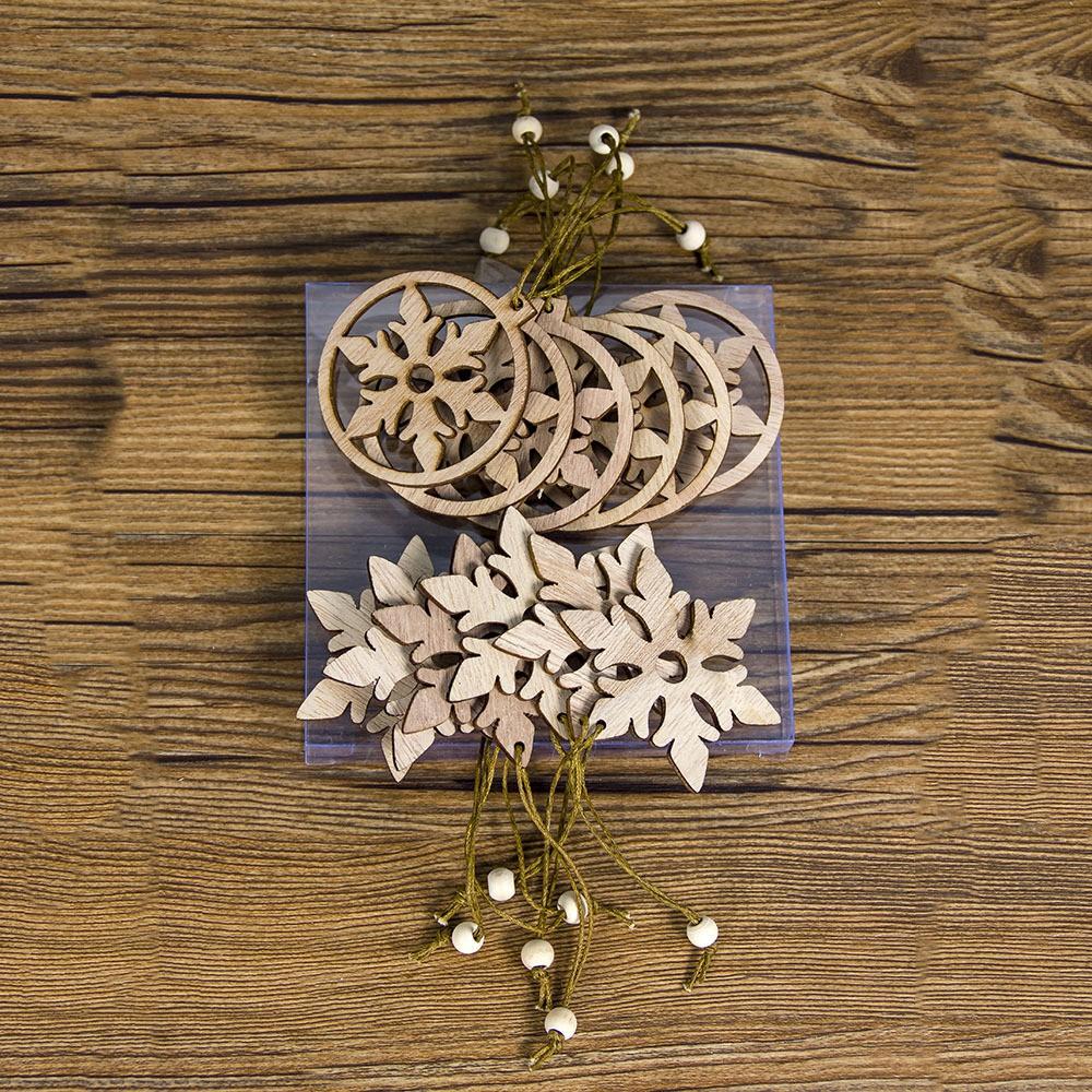 TRANG TRÍ NOEL-Móc treo gỗ