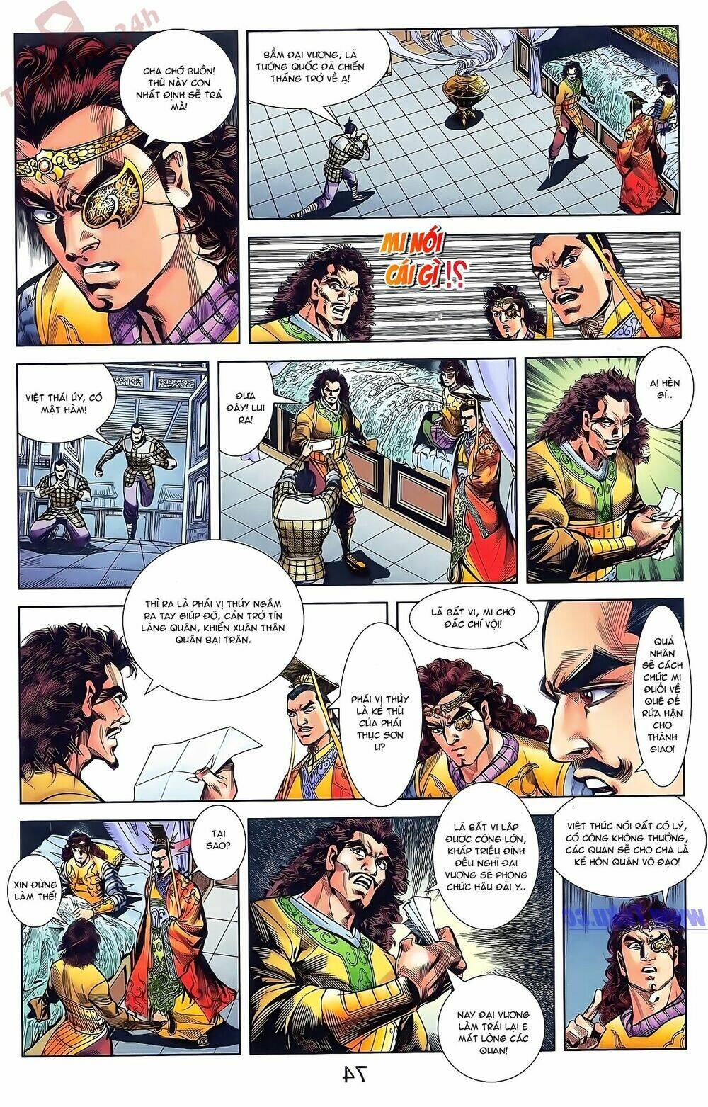 thiên tử truyền kỳ 2 - tần vương doanh chính chapter 49 28