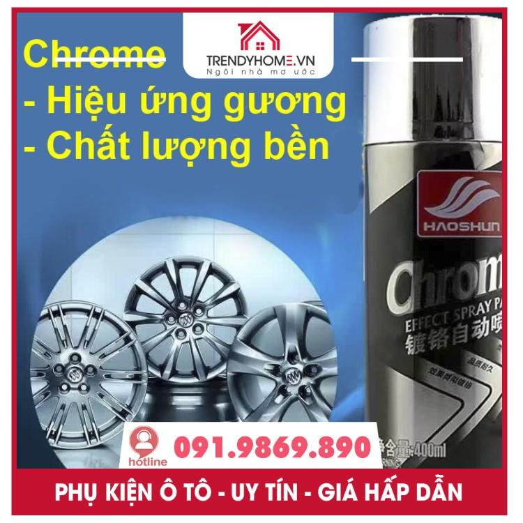 Bình Sơn Chrome Inox hóa bề mặt tránh rỉ Sét - Bóng Sáng siêu đẹp