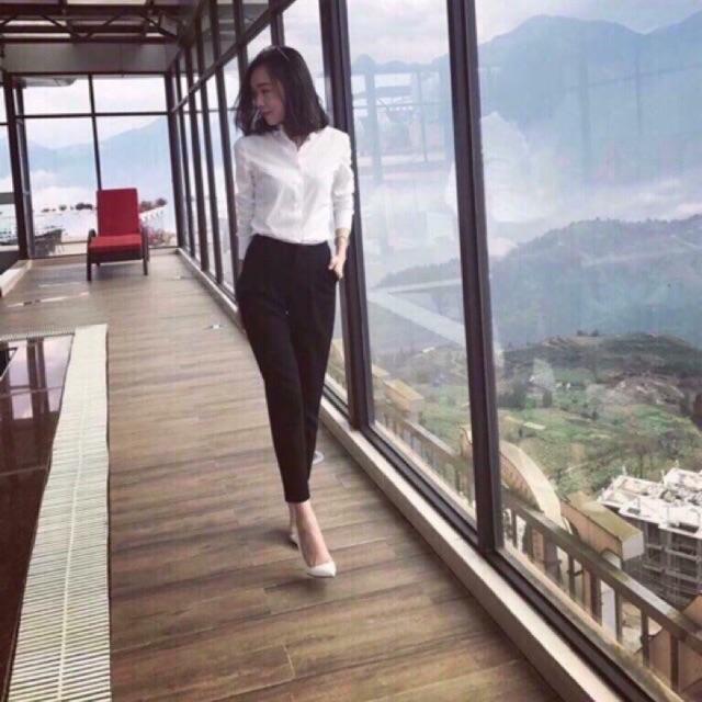 QUẦN BAGGY TÂY KIỂU HIỆN ĐẠI CHẤT TUYẾT MƯA ĐỨNG FROM THỜI TRANG QUẦN BAGGY TÂY GẤU BẰNG 832