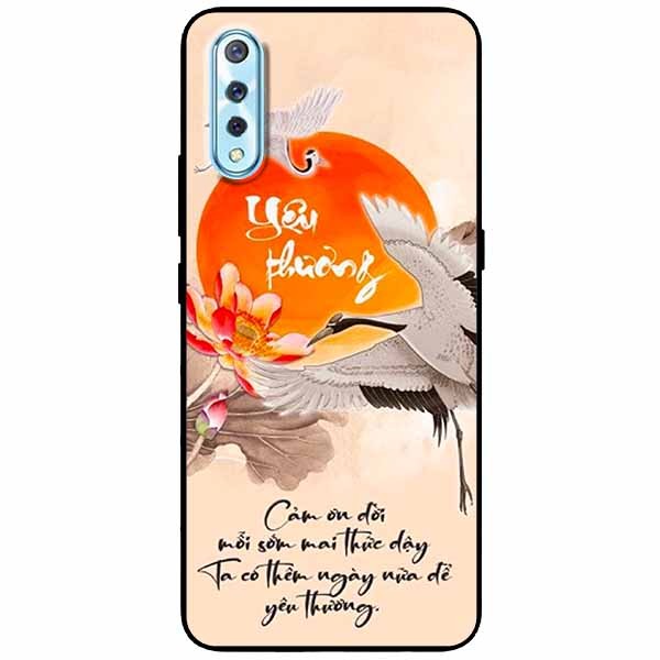 Ốp lưng in cho Vivo S1, Vivo IQOO NEO Mẫu Yêu Thương