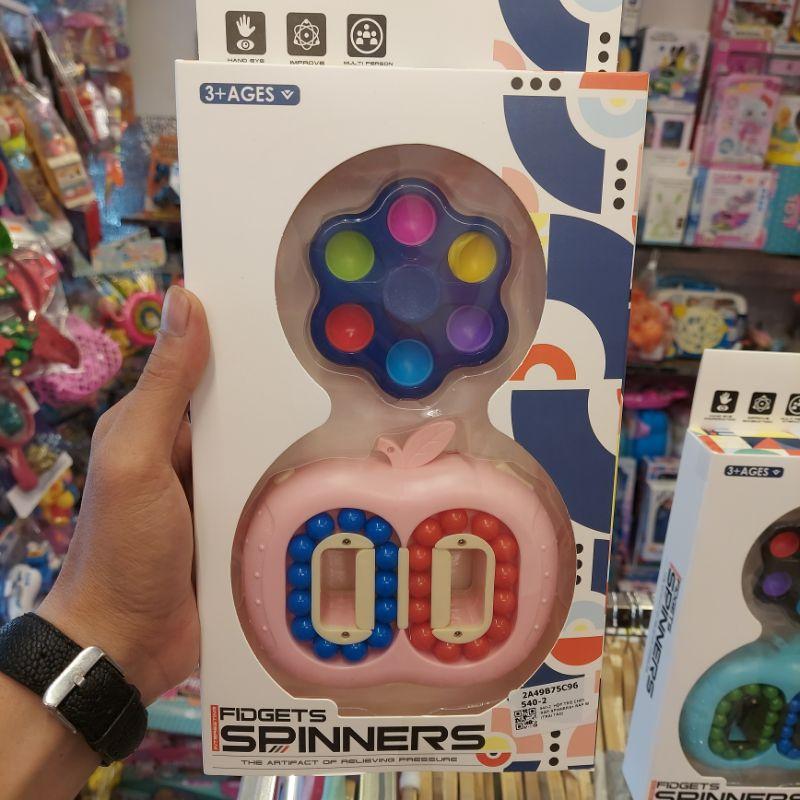 Đồ Chơi Spinner và Ráp Bi Hình Trái Táo