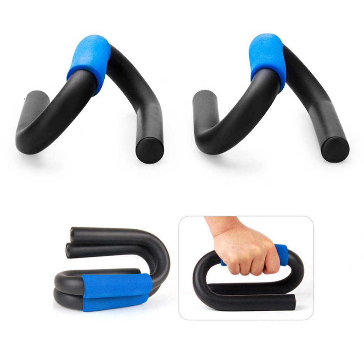Cặp Dụng cụ hít đất đa năng chất liệu sắt có bọc mút xốp - Tải trọng 100kg