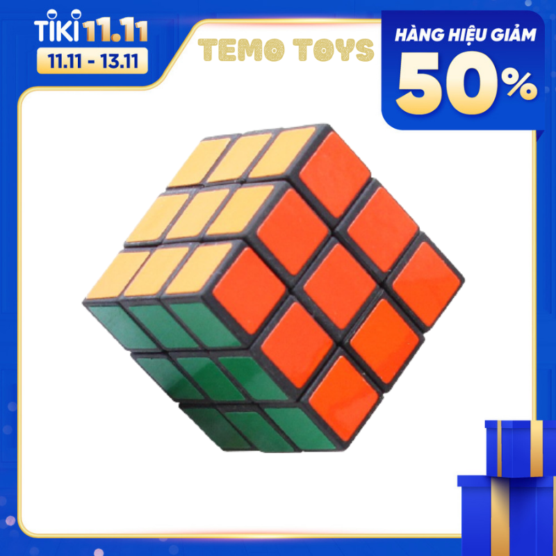 Rubic 3x3 Giá Rẻ 3 Tầng Khối Lập Phương   - Cục Rubik Xoay Nhanh Mượt Trơn Phát triển trí thông minh sáng tạo