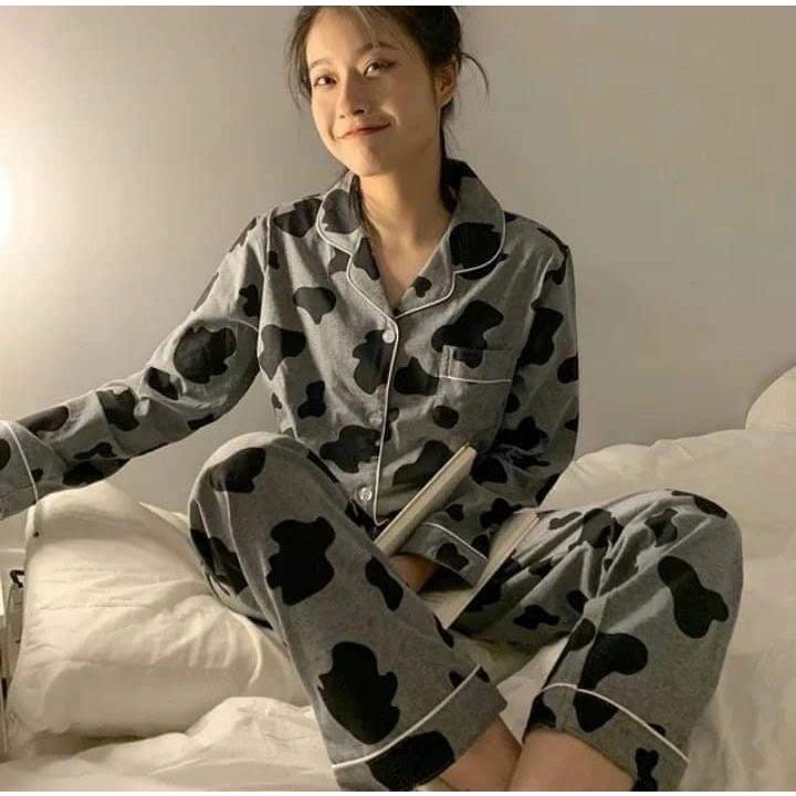 Bộ piijama mặc nhà free size giá siêu rẻ