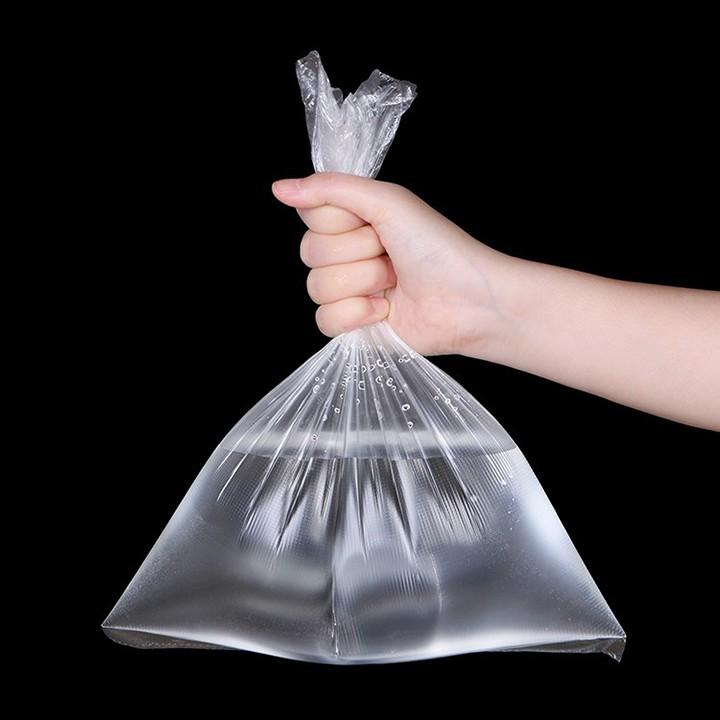 Cuộn túi nilon màng PE bọc đựng thực phẩm An Lành từ 100-480 túi nhiều kích cỡ bảo quản thức ăn sạch sẽ có tự hủy