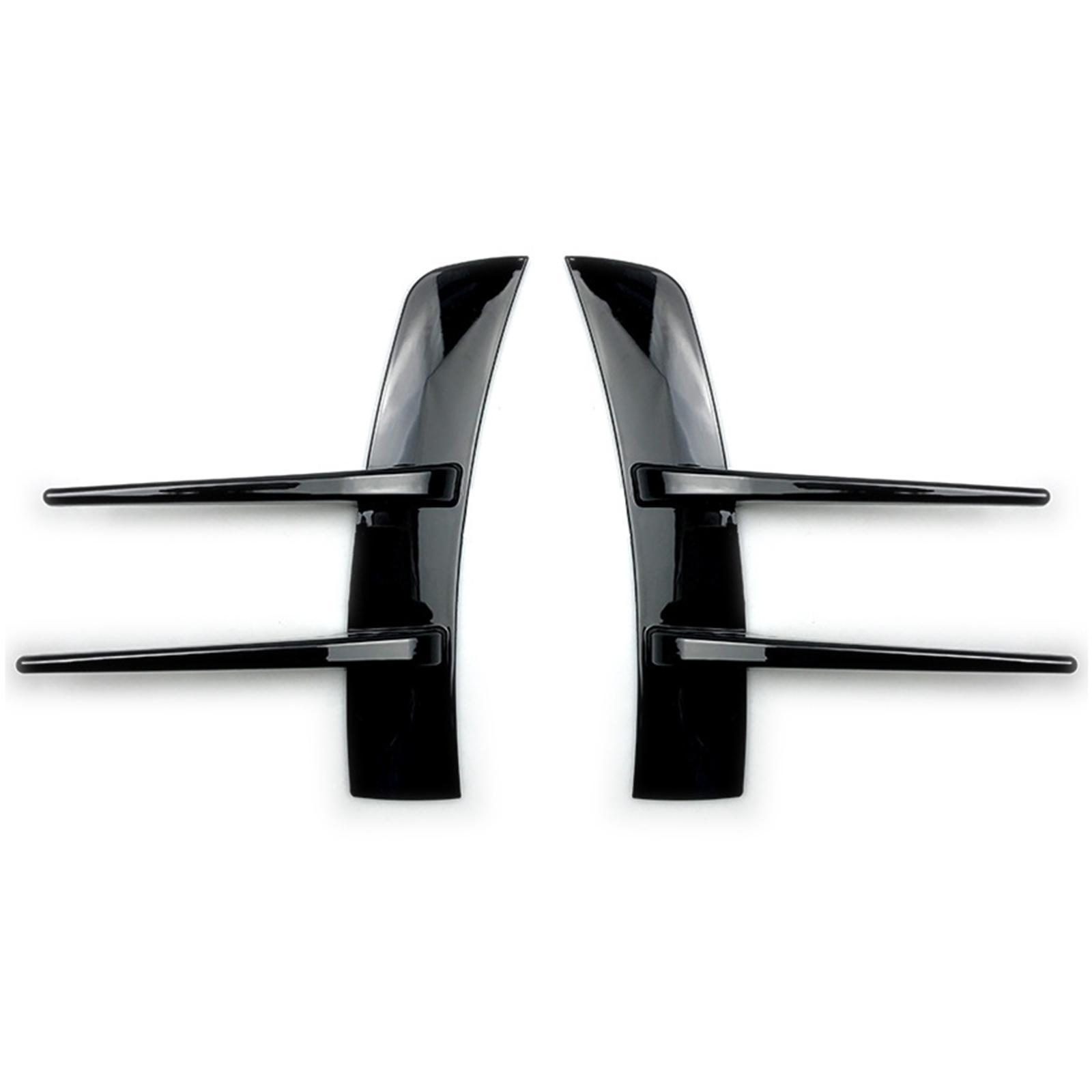 2Pcs Front Air Vent Trim Cover Stickers Automotive High Quality for