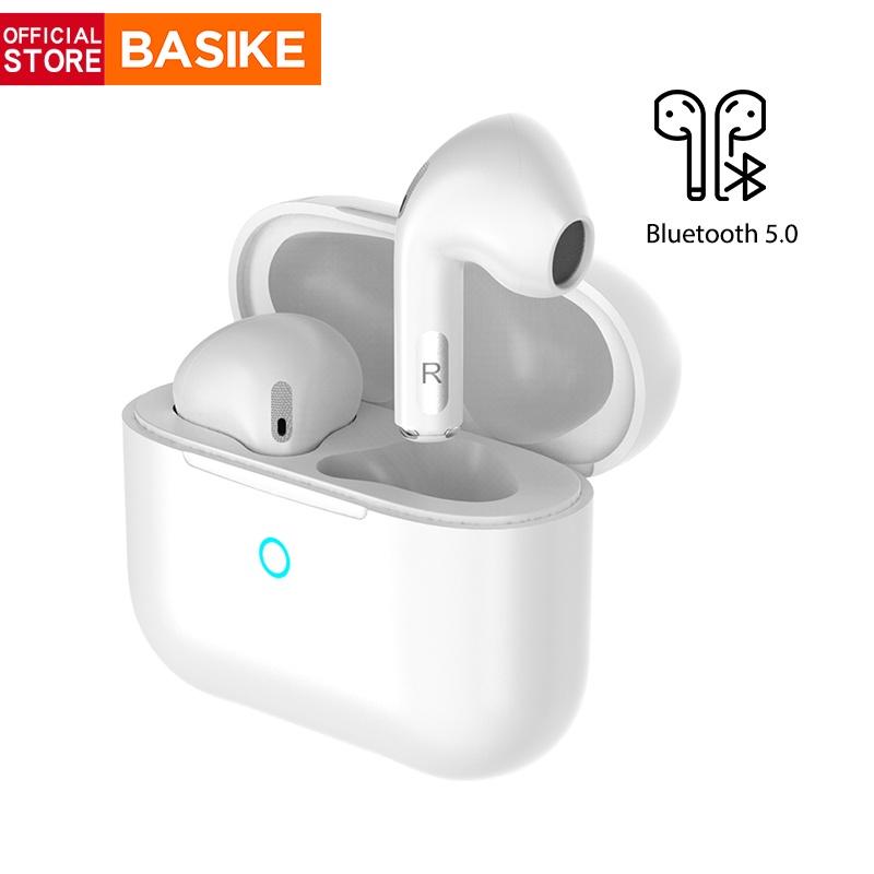 Tai Nghe Bluetooth 5.1 BASIKE TW28 TWS Chống Ồn - Hàng Nhập Khẩu