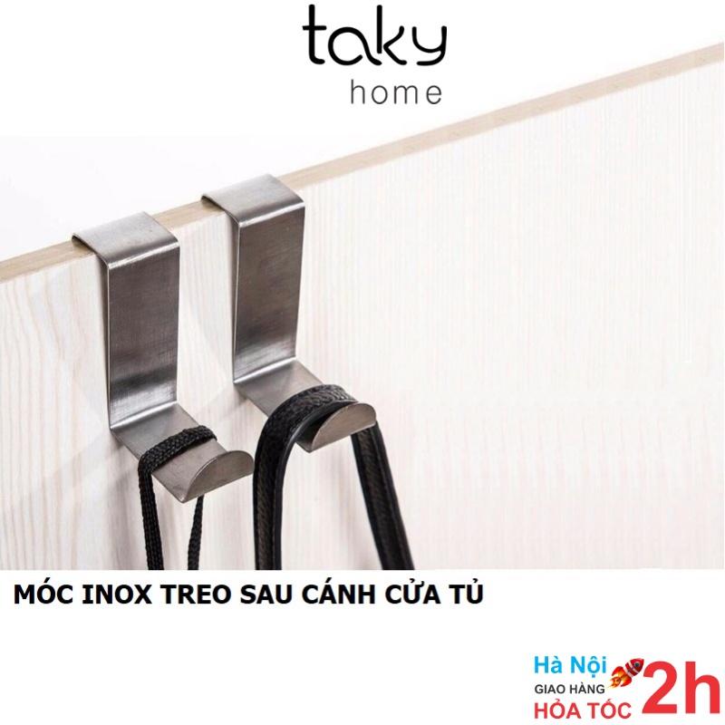 Móc Gài Inox Treo Đồ Hình Chữ Z, Gắn Sau Cánh Cửa Tủ, Cửa Nhà Tắm, Nhà Bếp Treo Đồ Đa Năng, Tiện Dụng, Sử Dụng Dễ Dàng. TakyHome 2016