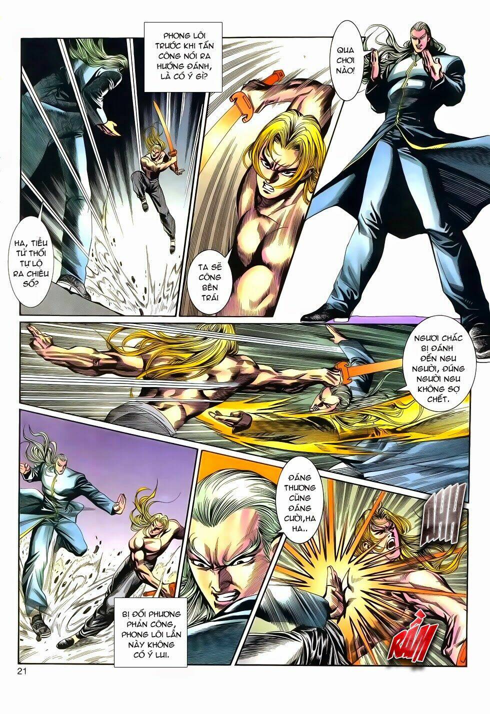 long hổ phong bạo chapter 11 21