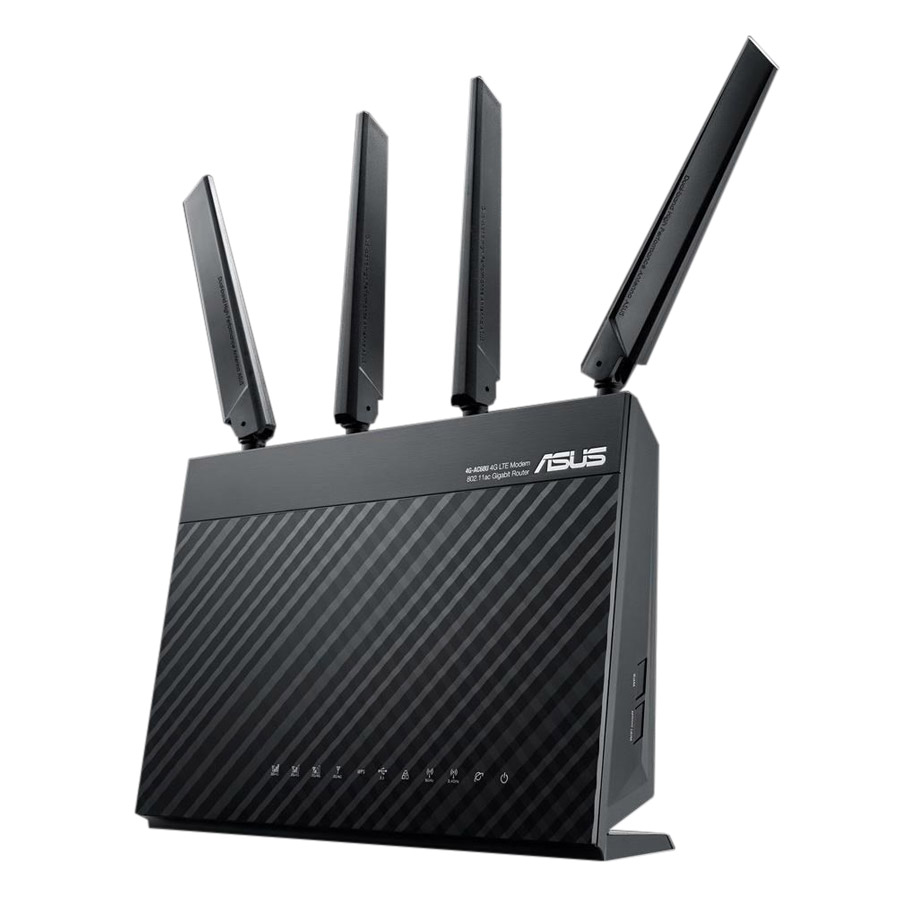 Router Wifi Mesh Asus RT-AC68U (2 Pack) Băng Tần Kép AC1900 - Hàng Chính Hãng