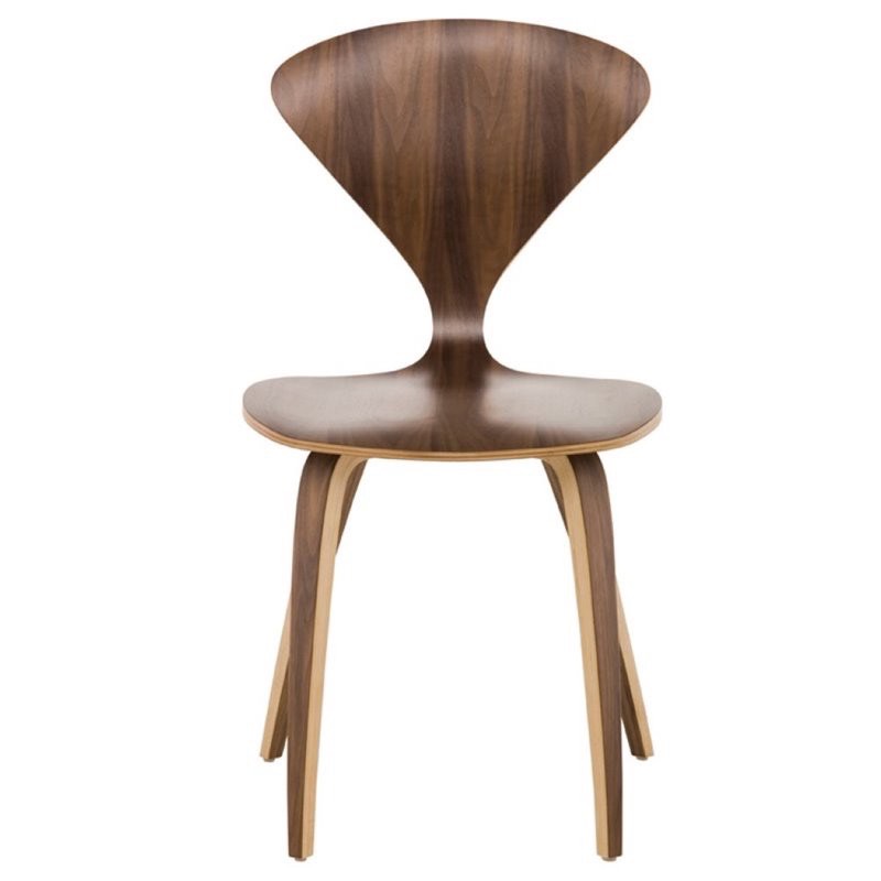 Ghế Cherner Gỗ uốn cong Plyconcept Sadin Chair - Màu Walnut