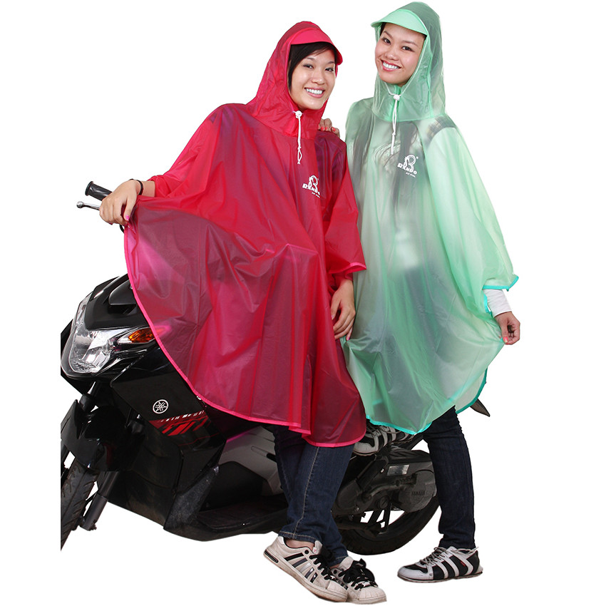 Hình ảnh Áo mưa Rando Poncho Cánh Bướm trong màu free size giúp che chở cho người thân yêu của bạn ( GIAO MÀU NGẪU NHIÊN)