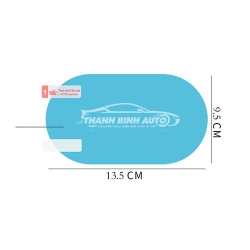 Bộ 2 Miếng Dán Chống Bám Nước Gương Chiếu Hậu