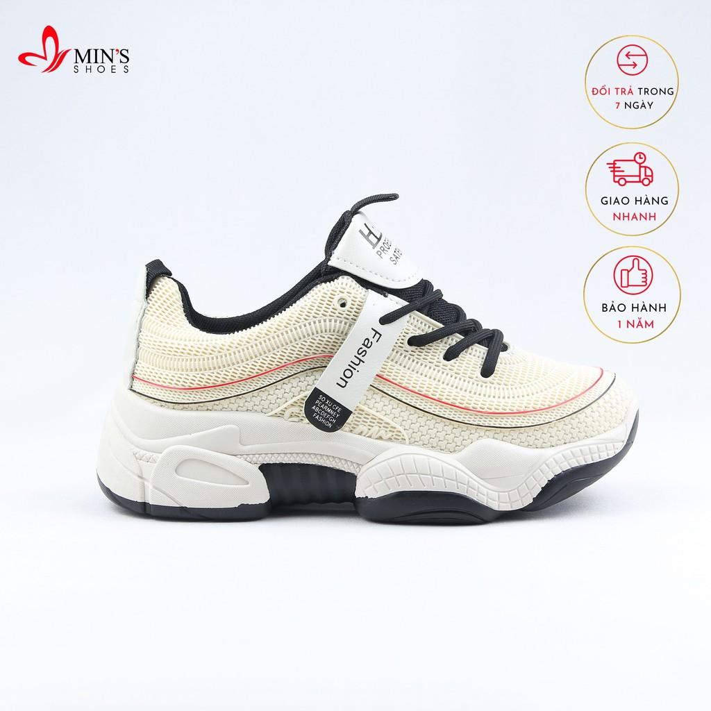 Min's Shoes - Giày Thể Thao Đế Chunky TT111 Kem