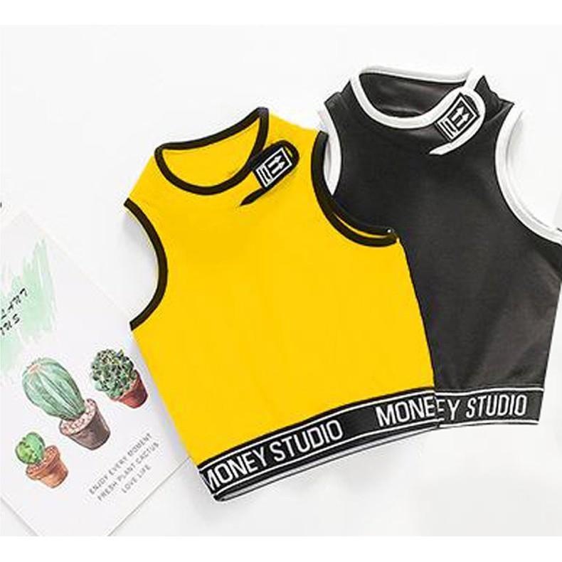 Áo body lửng thời trang thể thao cho bé gái - Quần áo trẻ em - SockiMall