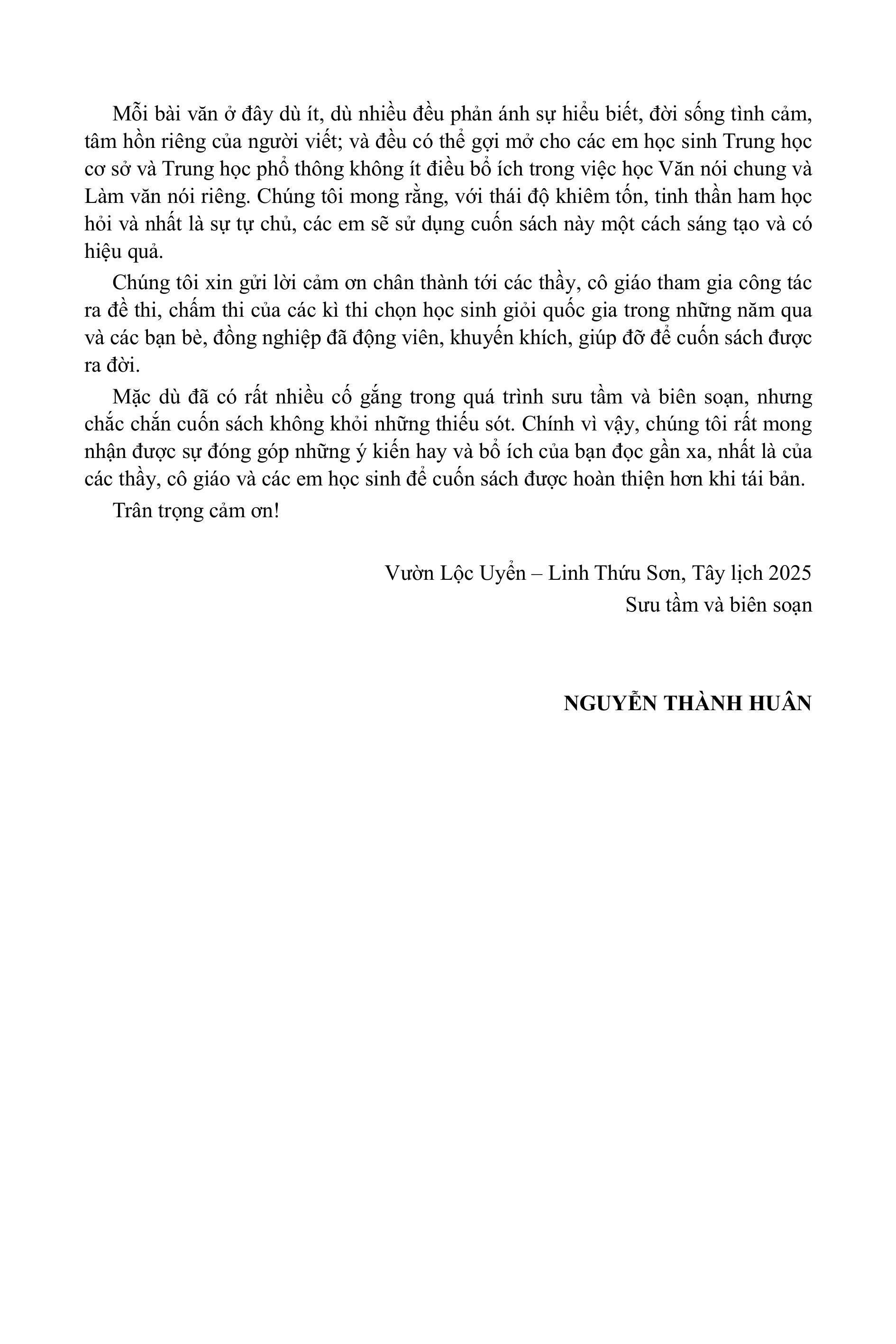 Sách - Tinh Tuyển Những Trang Văn Đoạt Giải Quốc Gia - Dùng Cho Khối THCS và THPT