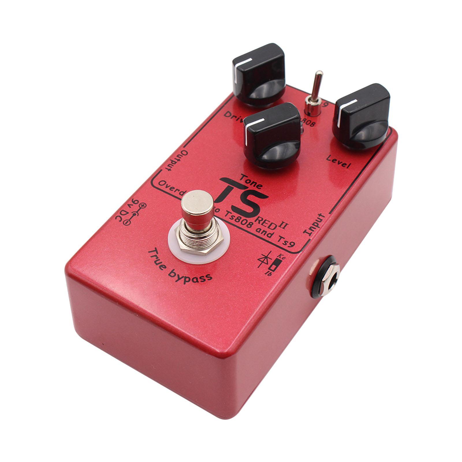 Overdrive Pedal Effects Pedal Compact Guitar Pedals for Bass Electric Guitar