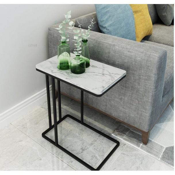 Bàn trà đơn tab kệ dành cho sofa thiết kế đơn giản