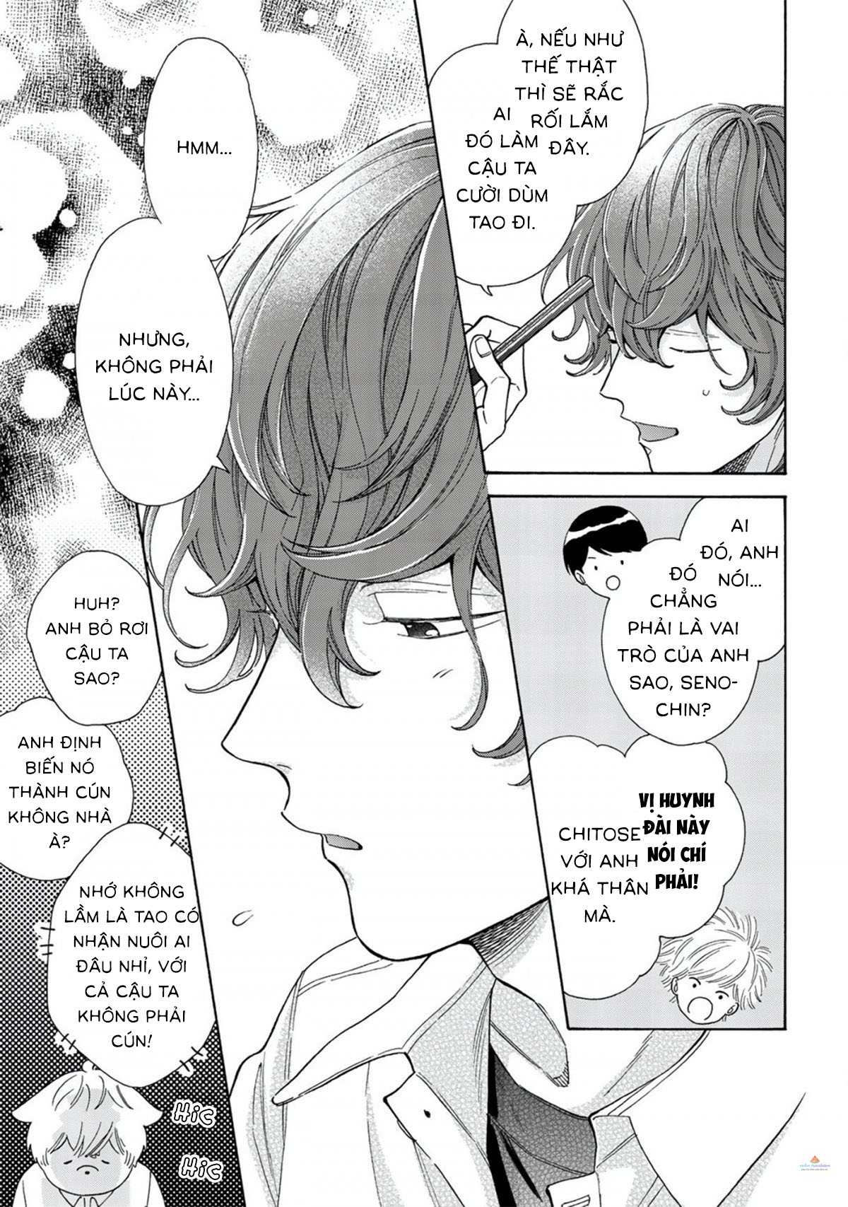 ngôi sao hạng nhất được vẽ bằng nụ hôn chapter 5 3