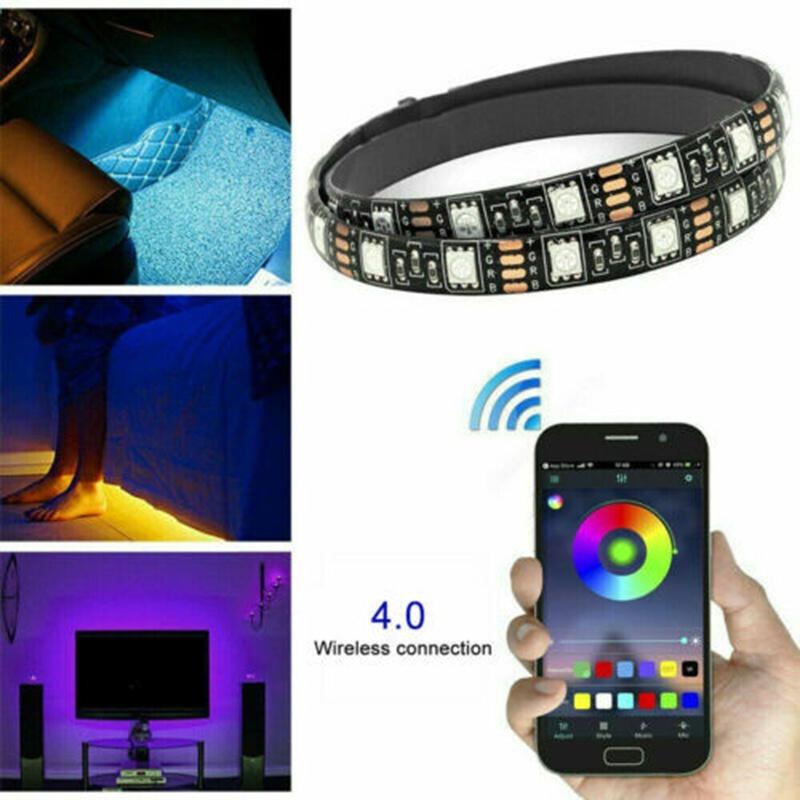 Dải Đèn Led 5050 5vrgb Nhiều Màu Sắc Kết Nối Bluetooth
