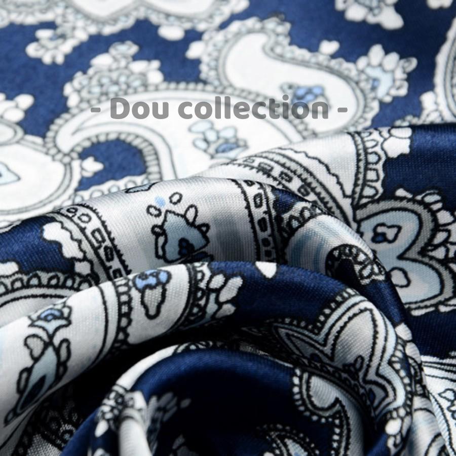 Khăn Bandana EXO Cao Cấp Họa Tiết Thổ Cẩm Chất Lụa Satin - 60x60cm - Mã B007