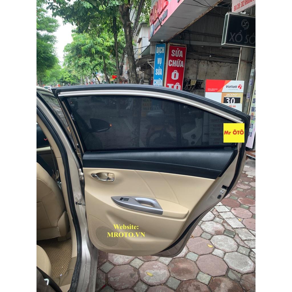 Rèm Che Nắng Xe Toyota Vios 2013-2018 Loại 1. Cam Kết Chuẩn Khít Theo Xe