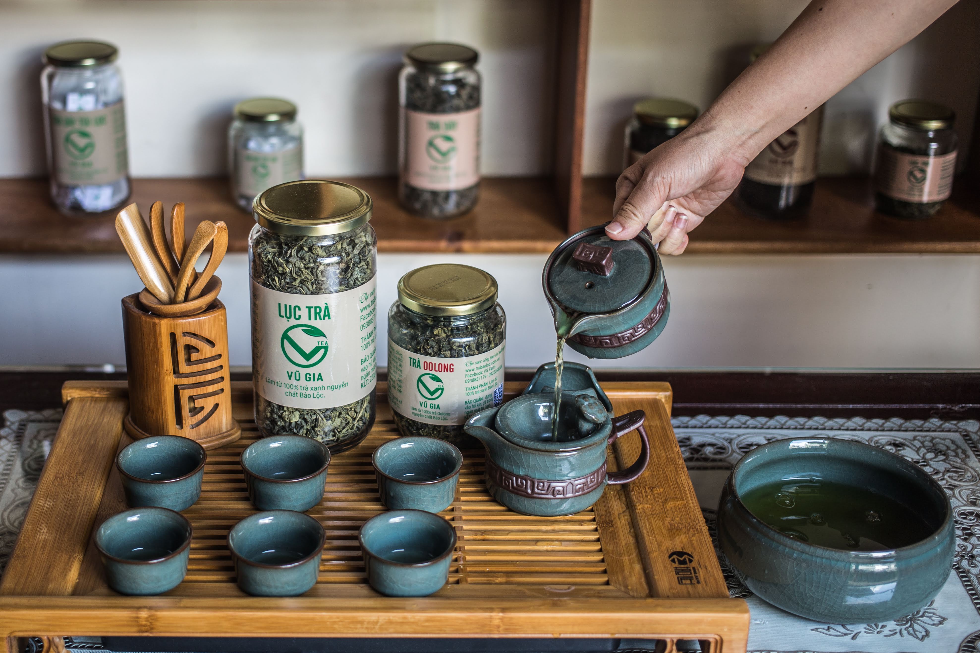 Trà Oolong Cao Cấp Nguyên Chất Vũ Gia