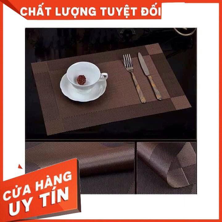 Tấm Lót Trang Trí Bàn Ăn (30cm x 45cm) Cao Cấp Chống Thấm Nước