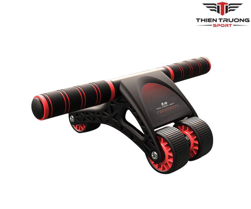 Con lăn tập bụng AB Wheel 2023 kèm thảm kê gối, có lò xo kéo về tiện lợi dễ sử dụng