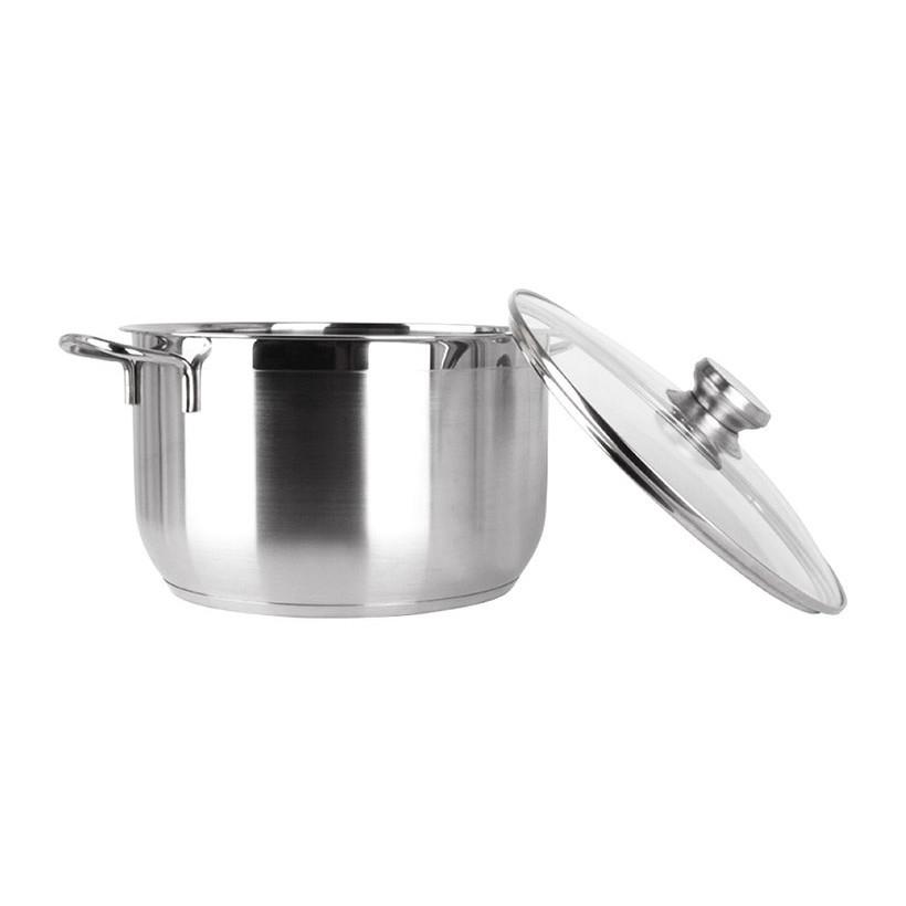 Bộ 3 Nồi Inox 3 Đáy Nắp Kính Fivestar