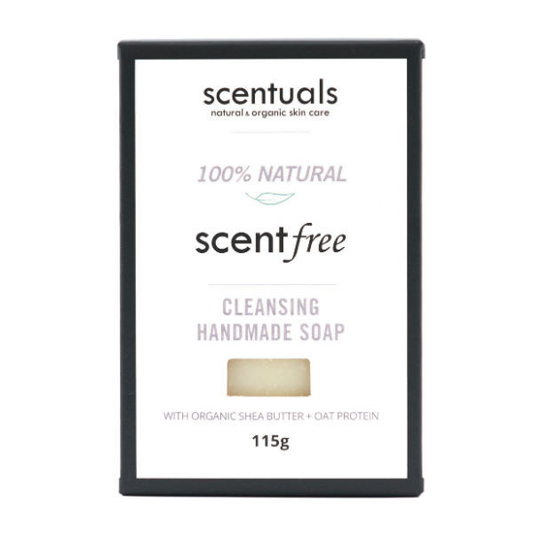 Sáp Tắm Không Mùi Scentfree Cleansing Bar Scentuals (115g)